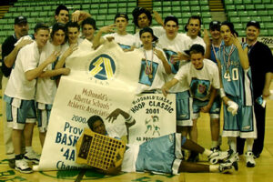 Read more about the article 2001: Ross Sheppard three-peats as 4A boys provincial champs