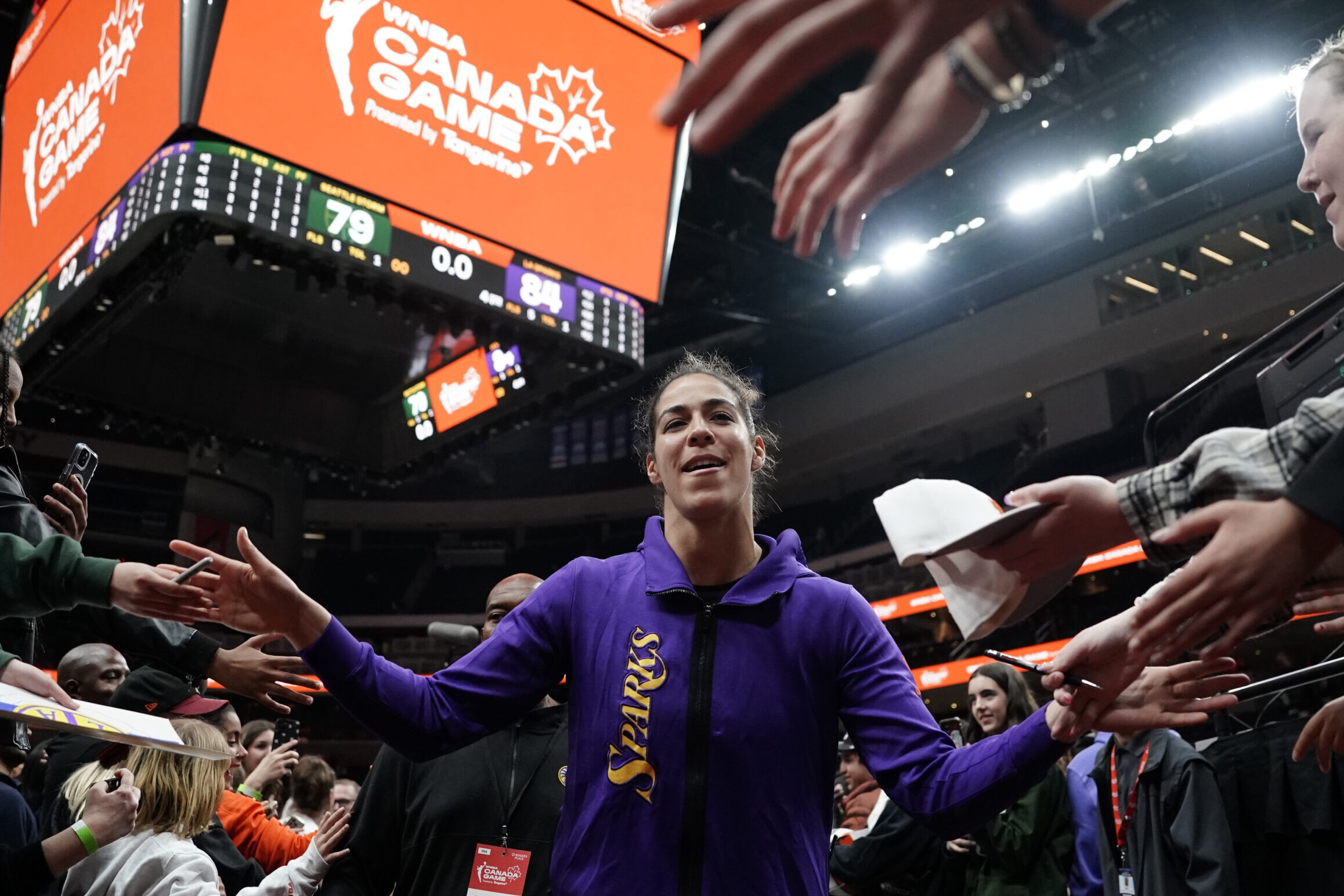 2024: Sellout crowd attends WNBA Canada Game in Edmonton